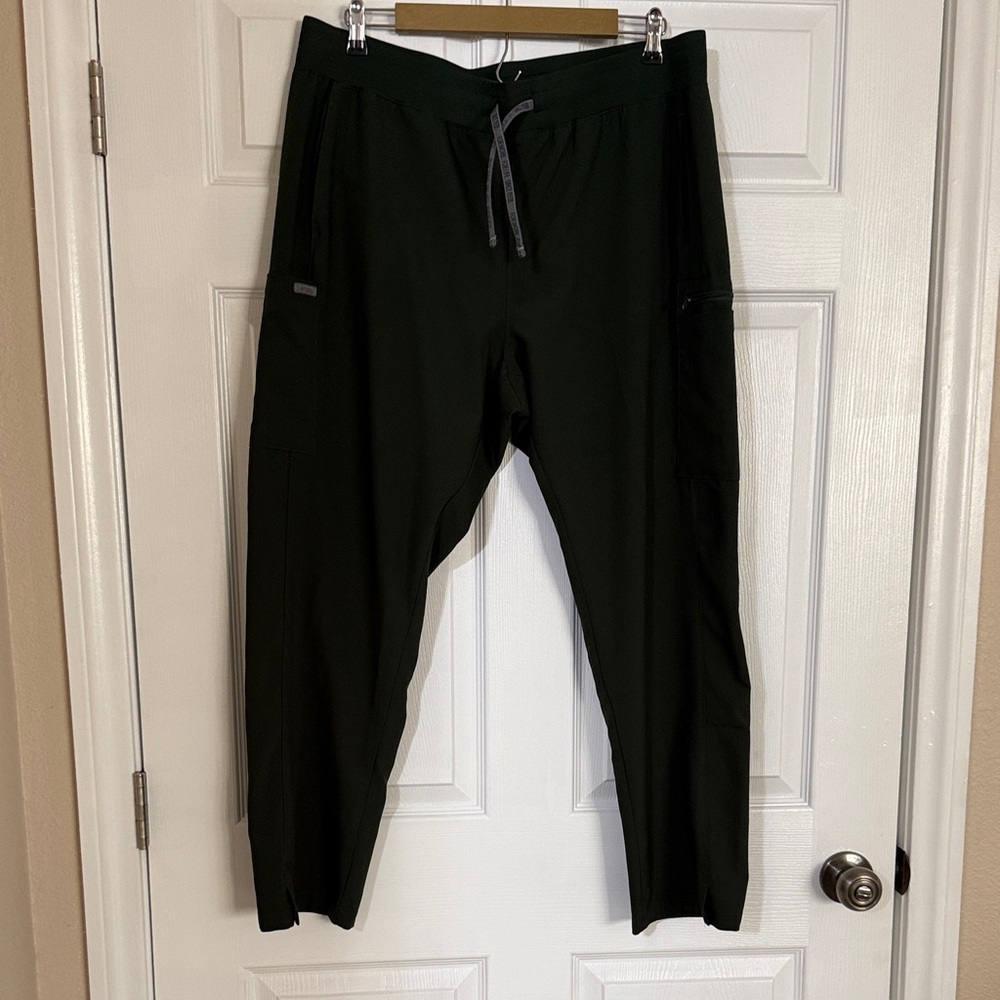 Landau Forward Womens 5pocket Rib knit waistband cargo pants